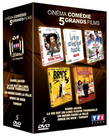 Cinéma comédie - 5 grands films [DVD]