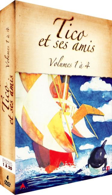 Tico et ses amis - Vol. 1 à 4 [DVD] - flash vidéo