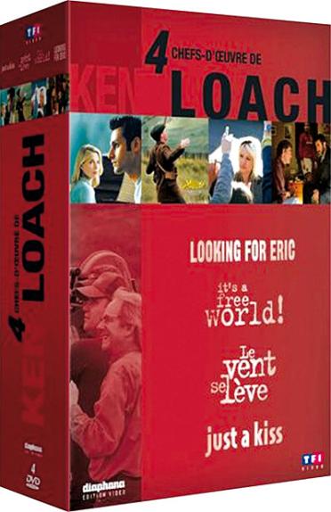 Ken Loach - Coffret - Looking For Eric + Just A Kiss + Le vent se lève + It's A Free World [DVD]