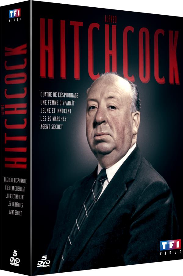 Hitchcock - Le maître du suspense : Les 39 marches + Quatre de l'espionnage + Agent secret + Jeune et innocent + Une femme disparaît [DVD]