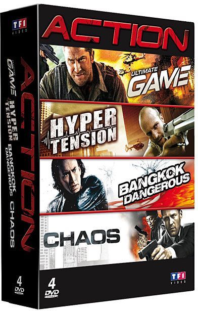 Coffret Action : Ultimate Game + Bangkok Dangerous + Next + Hyper tension [DVD]