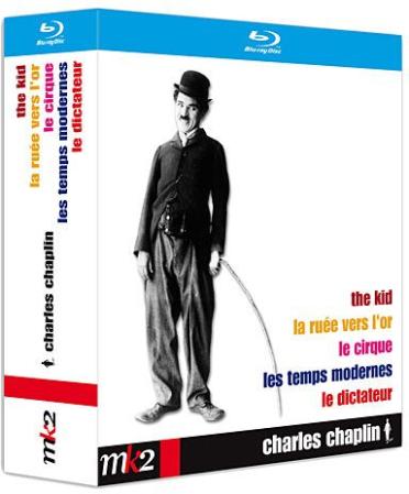 Chaplin - Coffret 5 Blu-ray Discs + 5 DVD bonus [Blu-ray]