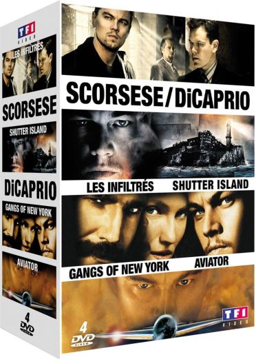 Scorsese / DiCaprio - Coffret - Aviator + Les infiltrés + Gangs of New York [DVD]