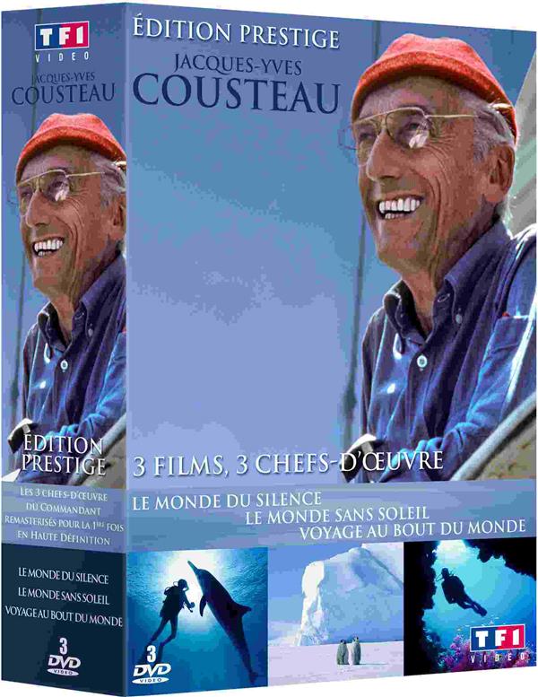 Jacques-Yves Cousteau - Coffret 3 films [DVD]