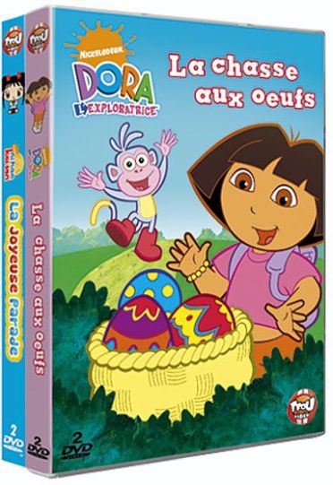 Coffret - Dora l'exploratrice - Vol. 3 : La chasse aux oeufs + Ni hao, Kai-lan - La joyeuse parade [DVD]