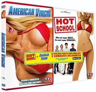 American Virgin + Hot School [DVD]