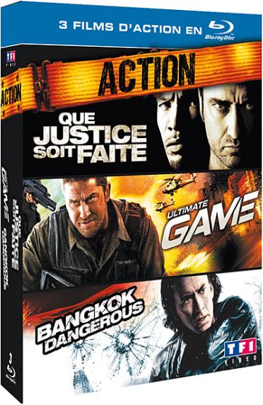 Coffret Action - 3 Blu-ray [Blu-ray]