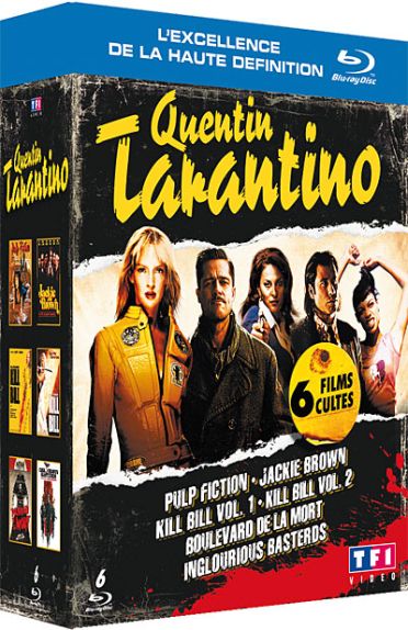 Quentin Tarantino - Coffret 5 films [Blu-ray]
