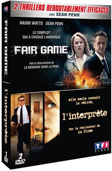 Sean Penn - Coffret - Fair Game + L'interprète [DVD]