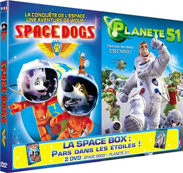 Space Dogs + Planète 51 [DVD]