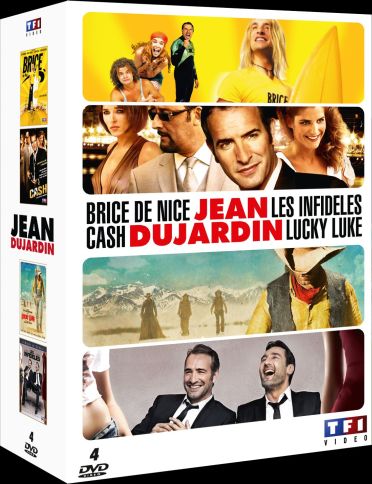 Jean Dujardin - Coffret - Les infidèles + Cash + Lucky Luke [Blu-ray]