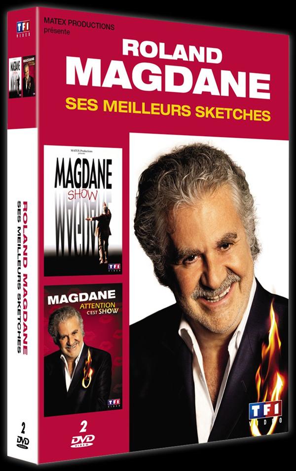 Roland Magdane - Coffret - Ses meilleurs sketches - Magdane Show + Attention c'est Show [DVD]