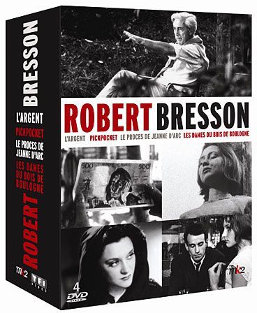 Robert Bresson - Coffret - L'argent + Pickpocket + Le procès de Jeanne d'Arc + Les dames du Bois de Boulogne [DVD]