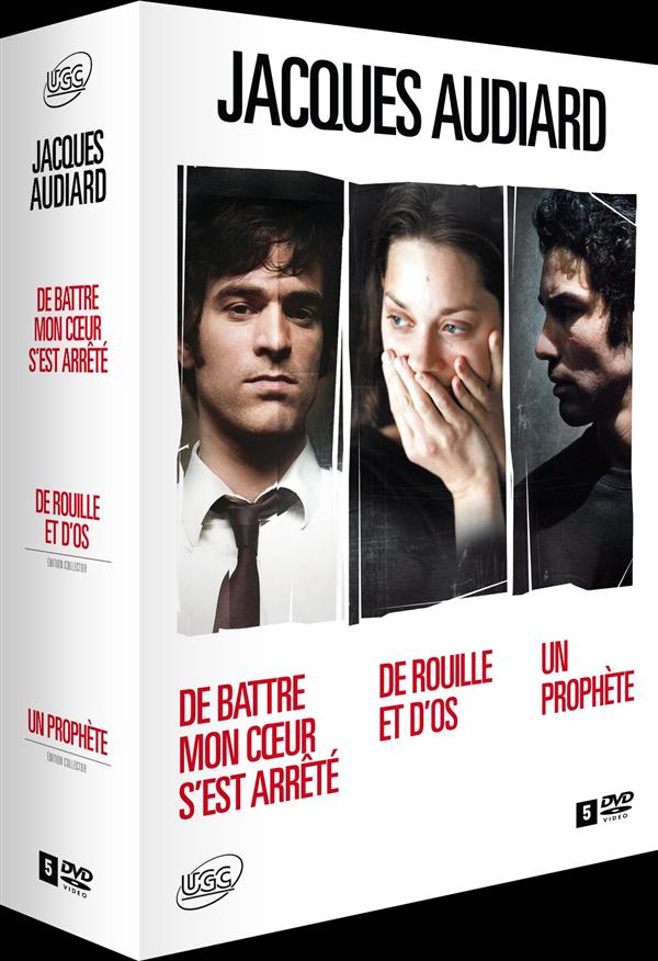 Jacques Audiard - Coffret - De battre mon coeur s'est arrêté + De rouille et d'os + Un prophète [DVD]