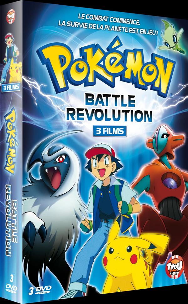 Pokémon - Battle Revolution - 3 films [DVD]