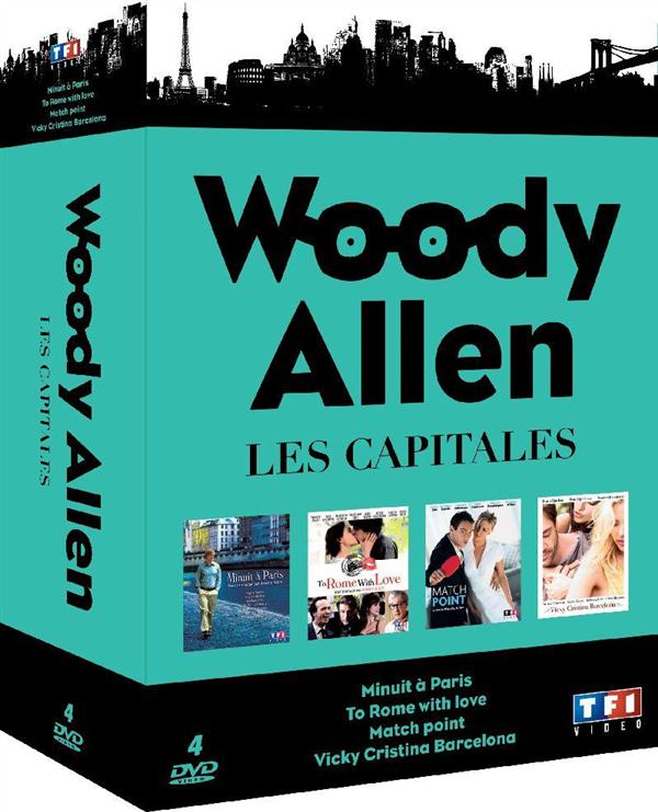 Woody Allen - Les capitales : Minuit à Paris + To Rome With Love + Match Point + Vicky Cristina Barcelona [DVD]