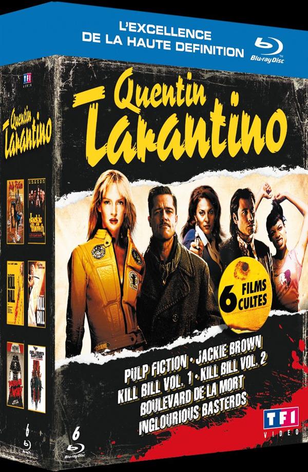 Quentin Tarantino - Coffret 6 films [Blu-ray]
