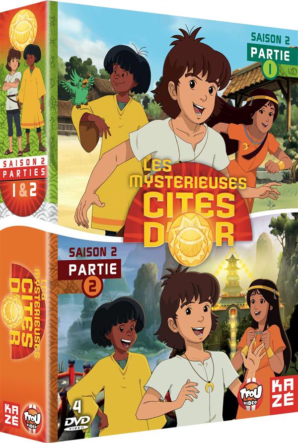 Les Mystérieuses Cités d'Or - Saison 2 - Parties 1 & 2 [DVD]