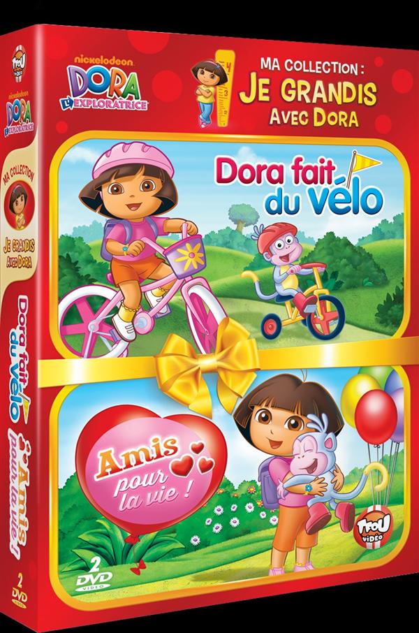 Dora l'exploratrice - Ma collection : Je grandis avec Dora - Dora fait du vélo + Amis pour la vie [DVD]