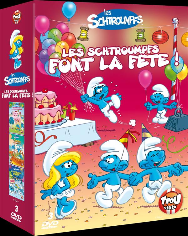 Les Schtroumpfs font la fête - Coffret [DVD]