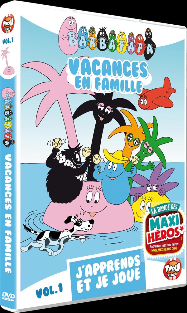 Barbapapa - J'apprends et je joue - Vol. 1 - Vacances en famille [DVD]