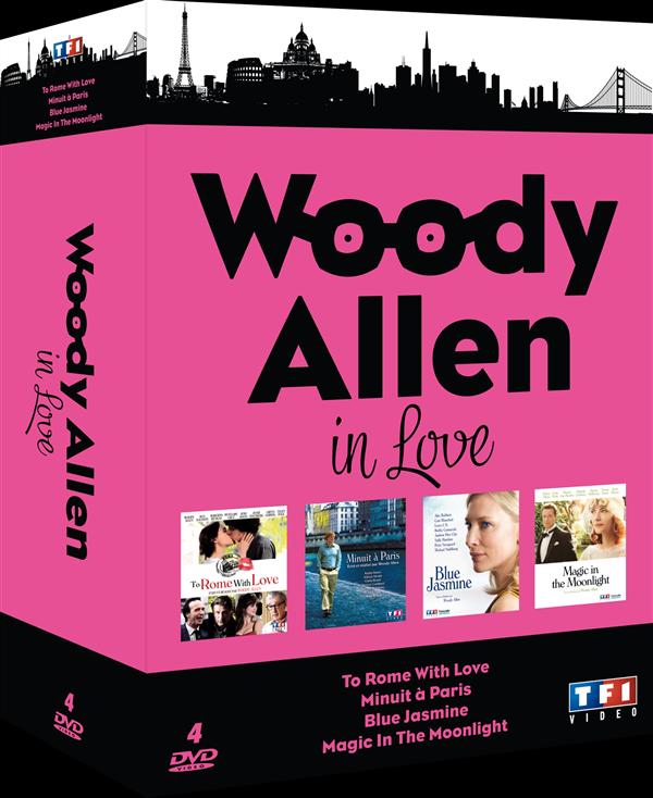 Woody Allen in Love : To Rome With Love + Minuit à Paris + Blue Jasmine + Magic in the Moonlight [DVD]