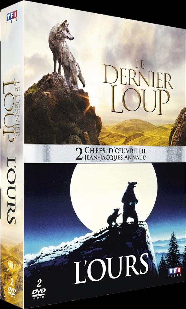 2 chefs-d'oeuvre de Jean-Jacques Annaud : Le dernier loup + L'ours [DVD]