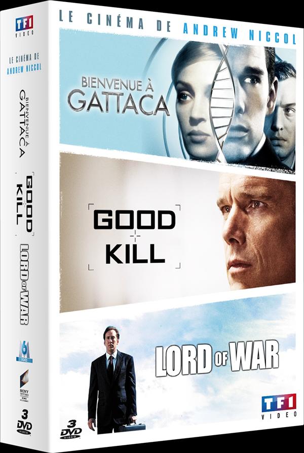 Cinéma de Andrew Niccol : Bienvenue à Gattaca + Lord of War + Good Kill [DVD]