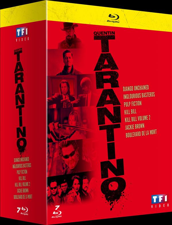 Quentin Tarantino - Coffret 7 films [Blu-ray]