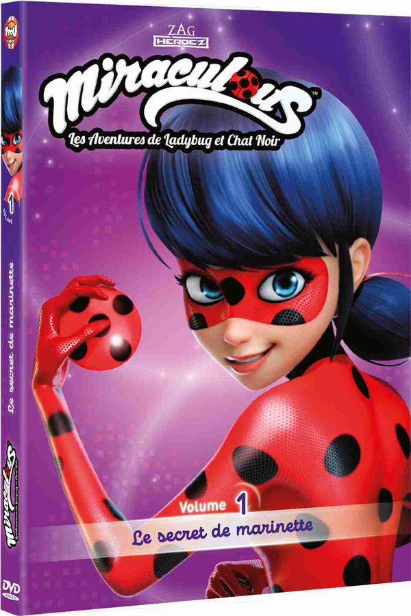 Miraculous, les aventures de LadyBug et Chat Noir - 1 - Le secret de Marinette [DVD]