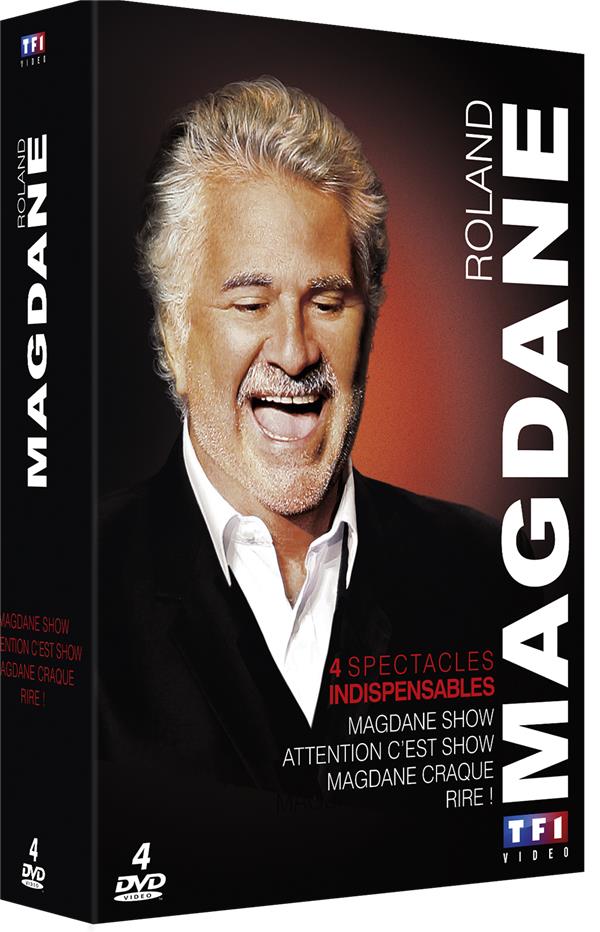 Roland Magdane - Coffret : Magdane Show + Attention c'est Show + Magdane craque ! + Rire ! [DVD]
