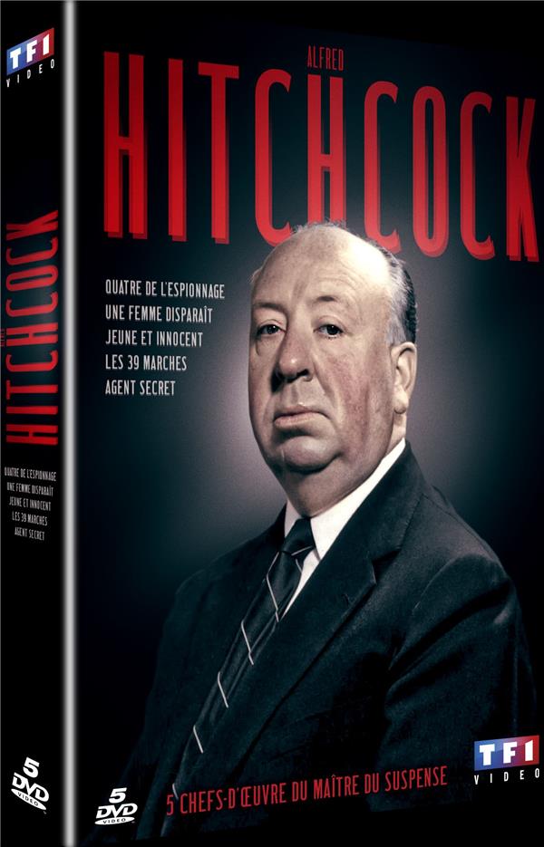 Hitchcock - Le maître du suspense : Les 39 marches + Quatre de l'espionnage + Agent secret + Jeune et innocent + Une femme disparaît [DVD]