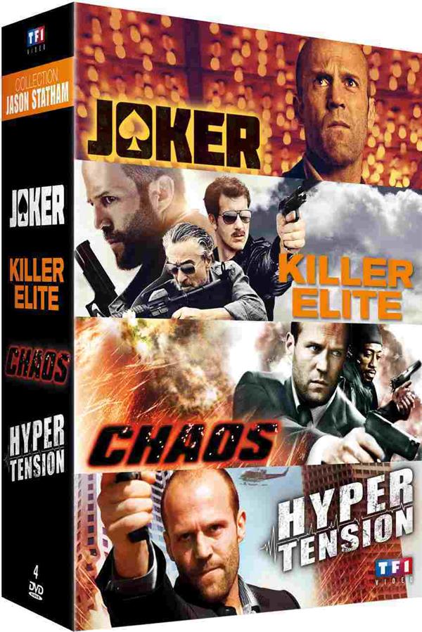 Collection Jason Statham : Joker + Killer Elite + Chaos + Hyper Tension [DVD]