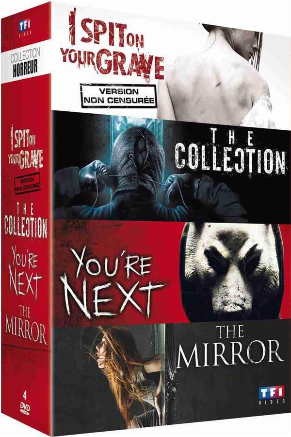 Collection horreur : I Spit On Your Grave + The Collection + You're Next + The Mirror [DVD]