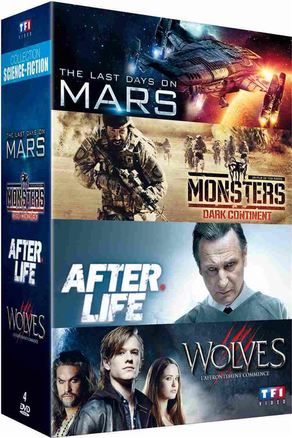 Collection Science-fiction : The Last Days on Mars + Monsters Dark Continent + After Life + Wolves [DVD]