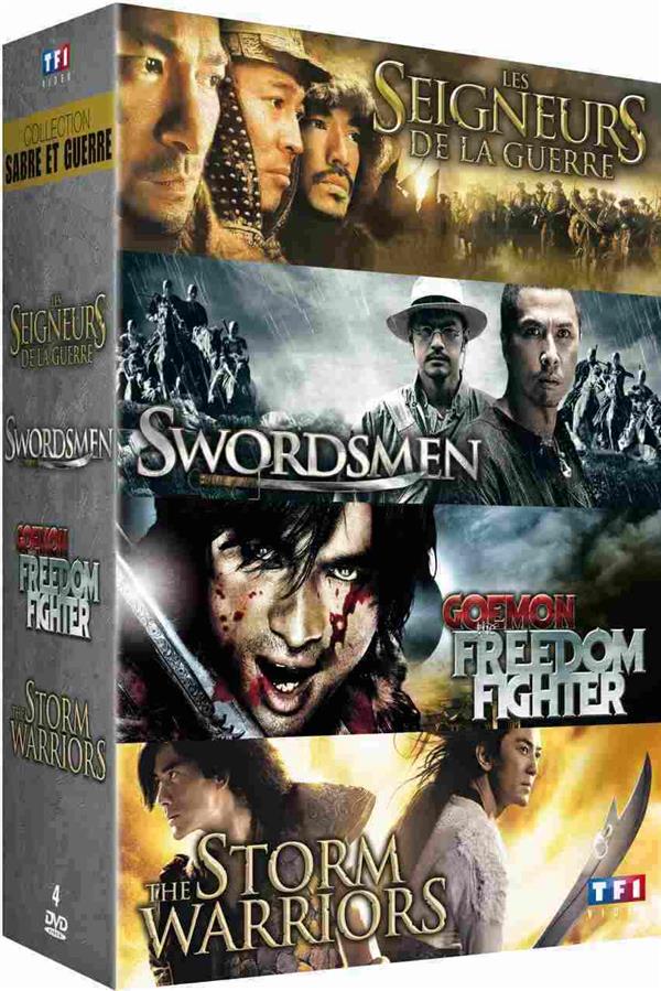 Collection Sabre et guerre : Les seigneurs de la guerre + Swordsmen + Goemon the Freedom Fighter + The Storm Warriors [DVD]