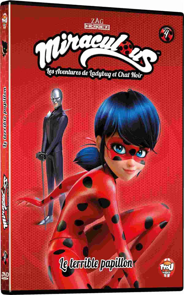 Miraculous, les aventures de LadyBug et Chat Noir - 4 - Le terrible Papillon [DVD]