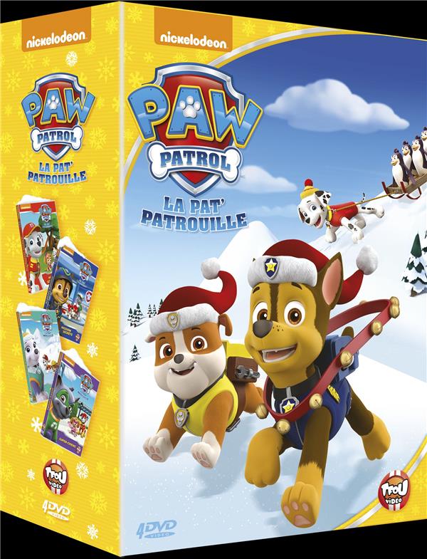 Paw Patrol, La Pat' Patrouille - Coffret 4 DVD [DVD]