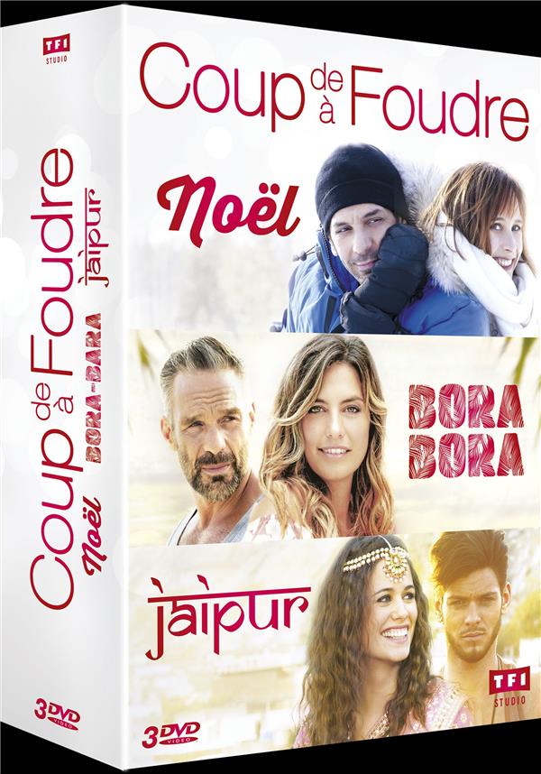 Coffret Coup de foudre à : Noël + Bora Bora + Jaipur [DVD]