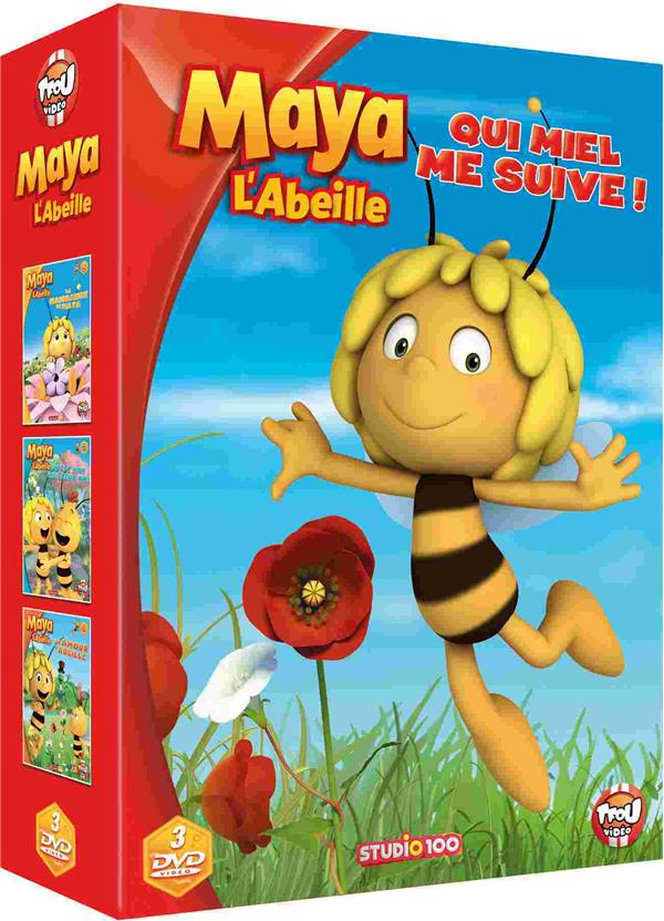 Maya L'abeille - Qui miel me suive ! - Coffret 3 DVD [DVD]