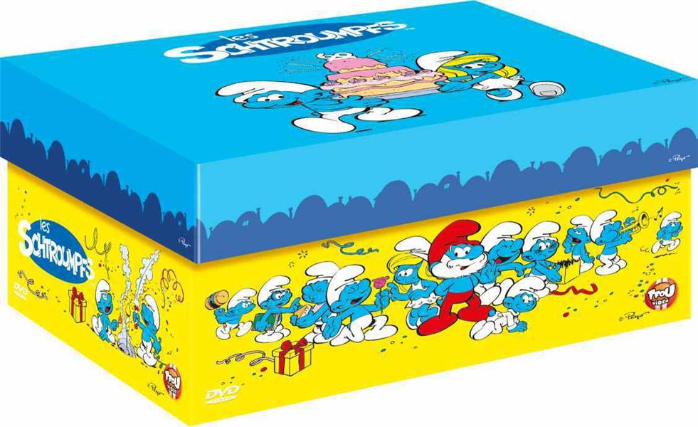 Les Schtroumpfs - Coffret : Les anniversaires des Schtroumpfs + Les Schtroumpfs et la baguette magique + La Soupe aux Schtroumpfs + Les Shctroumpfs pirates [DVD]