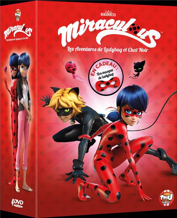 Miraculous, les aventures de LadyBug et Chat Noir - Volumes 4 à 7 [DVD]