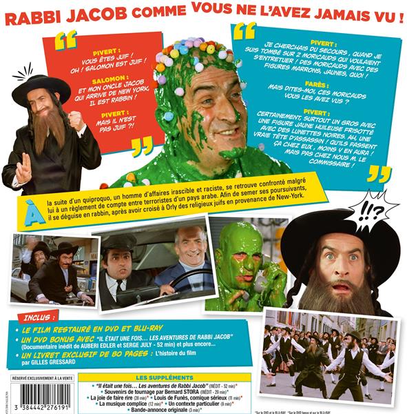 Les Aventures de Rabbi Jacob [Blu-ray]
