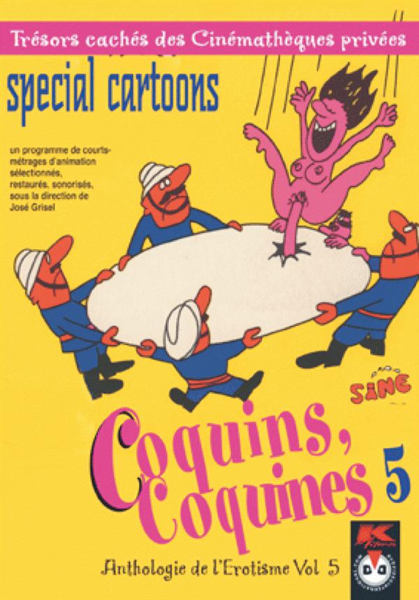 Coquins coquines, vol. 5 : special cartoons [DVD] - flash vidéo