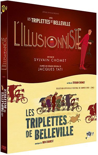 L'Illusionniste + Les Triplettes de Belleville [DVD]