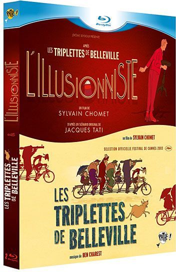 L'Illusionniste + Les Triplettes de Belleville [Blu-ray]