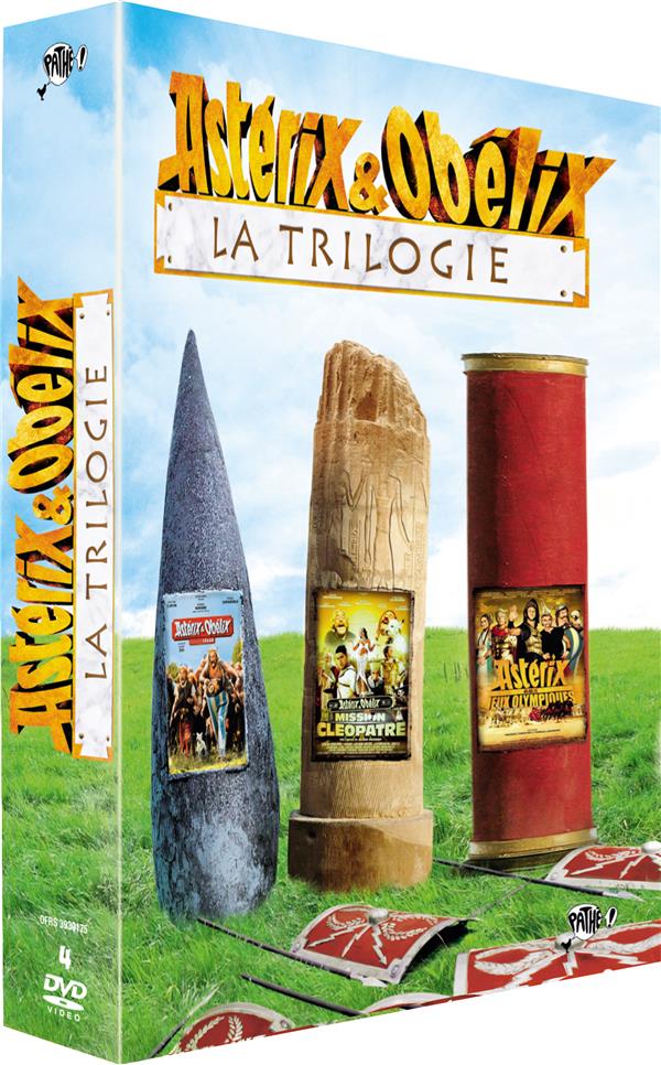 (Occasion) - Astérix & Obélix - La Trilogie : Astérix & Obelix contre César + Astérix & Obélix : Mission Cléopâtre + Astérix aux Jeux Olympiques [DVD]