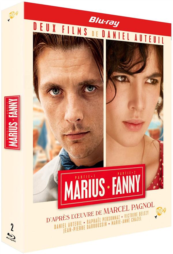 Deux films de Daniel Auteuil : Marius (Partie 1) + Fanny (Partie 2) [Blu-ray]