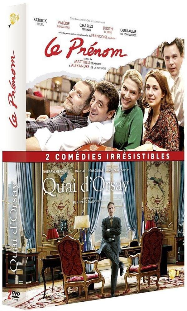 2 comédies irrésistibles : Quai d'Orsay + Le Prénom [DVD]