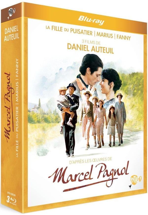 Marcel Pagnol : La Fille du puisatier + Marius + Fanny [Blu-ray]